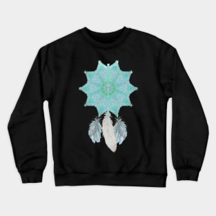 A little bit of peacock Crewneck Sweatshirt